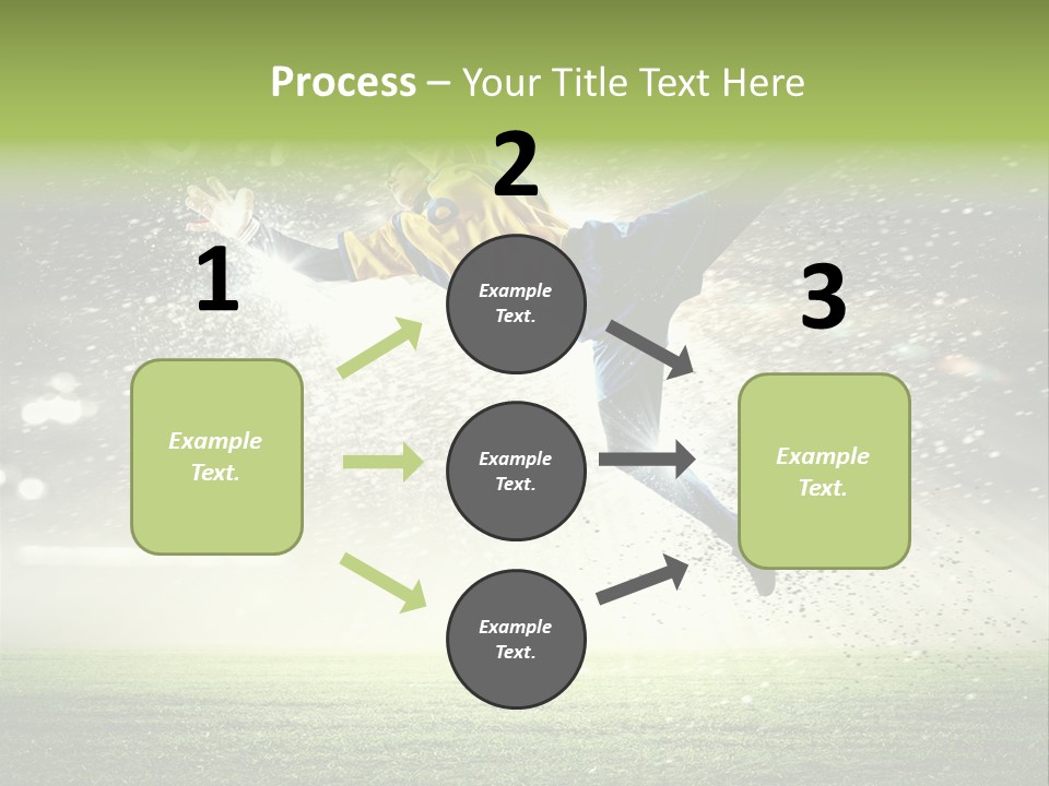 Team Person Play PowerPoint Template