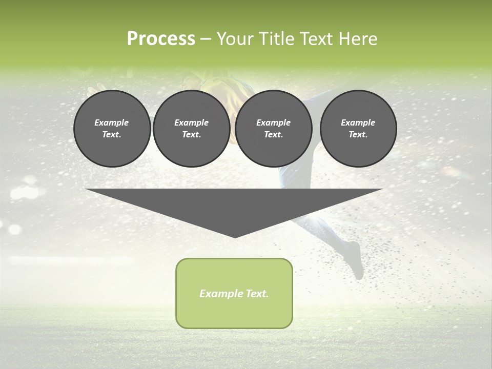 Team Person Play PowerPoint Template