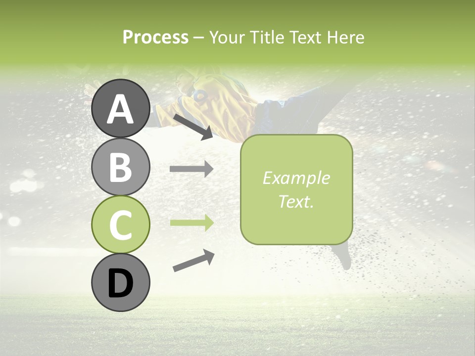 Team Person Play PowerPoint Template