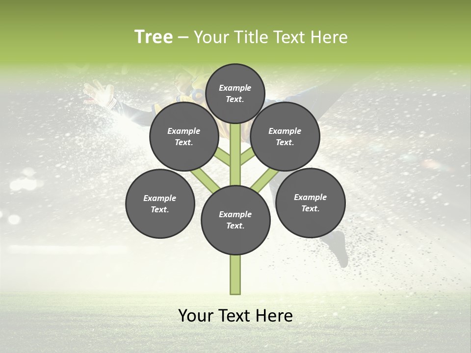 Team Person Play PowerPoint Template