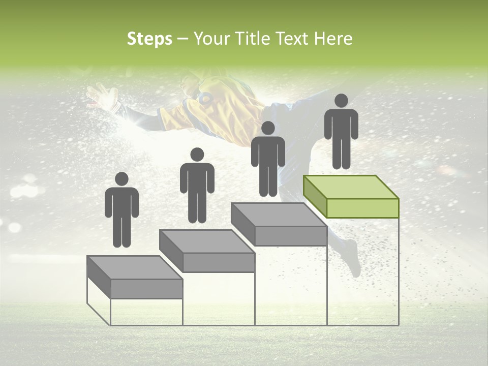 Team Person Play PowerPoint Template