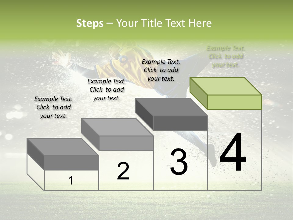 Team Person Play PowerPoint Template