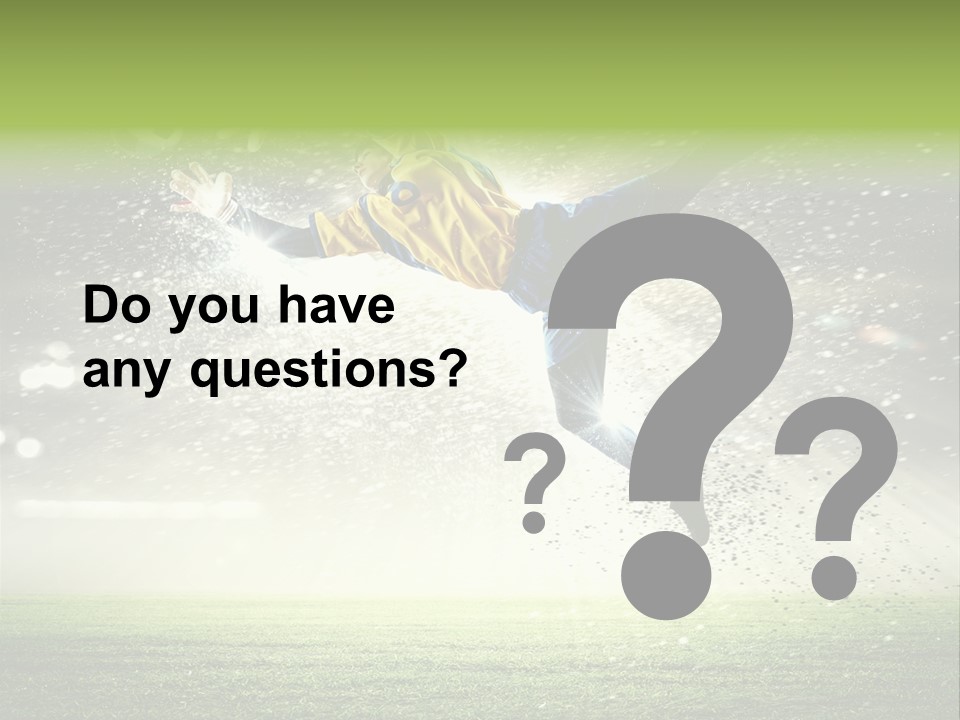 Team Person Play PowerPoint Template