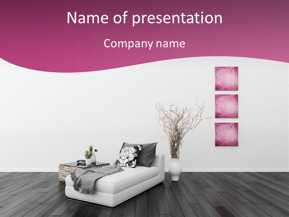 Space Style Design PowerPoint Template