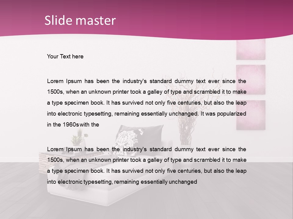 Space Style Design PowerPoint Template
