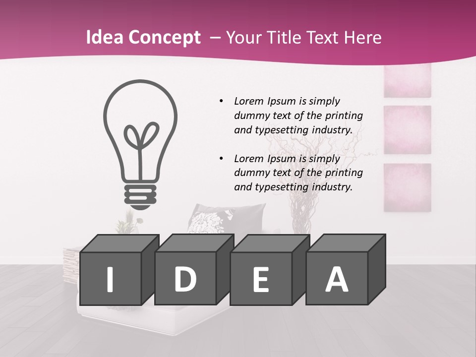 Space Style Design PowerPoint Template