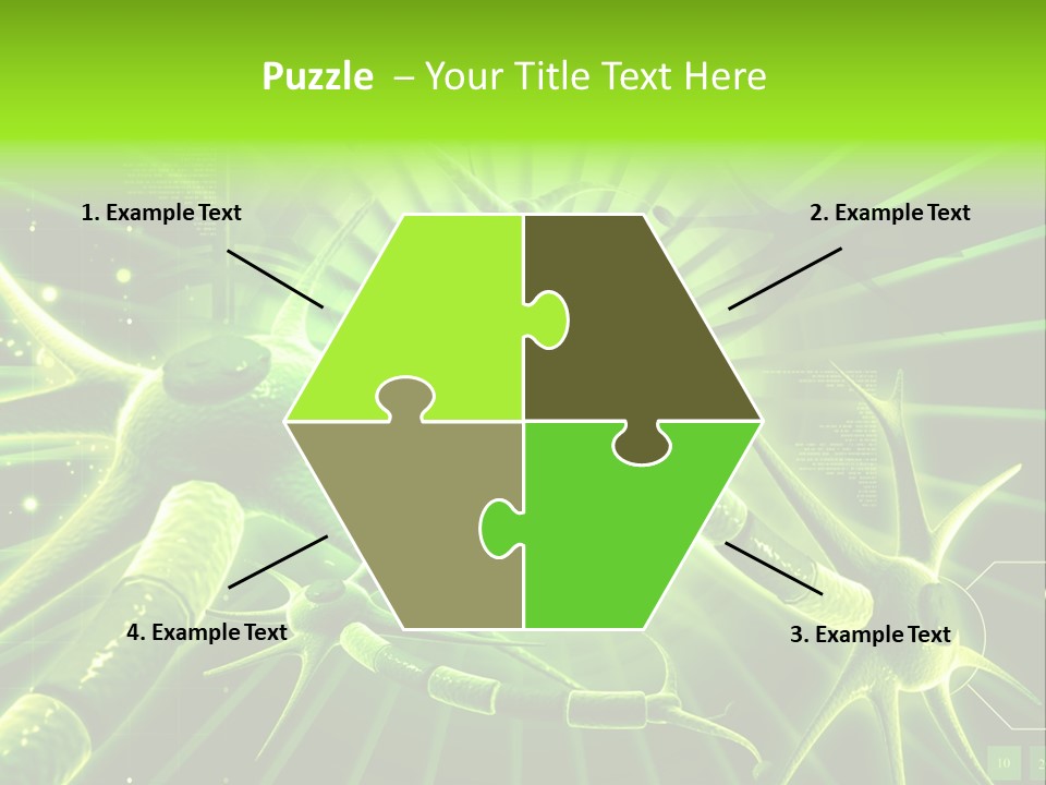 Nucleus Graphic Texture PowerPoint Template