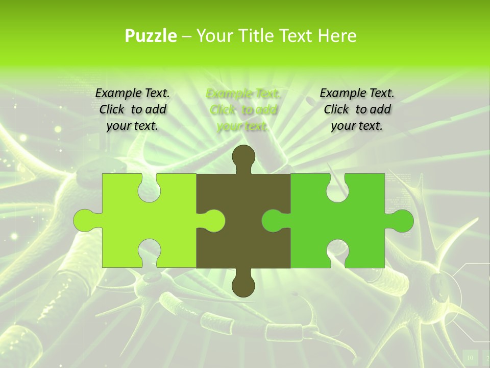 Nucleus Graphic Texture PowerPoint Template