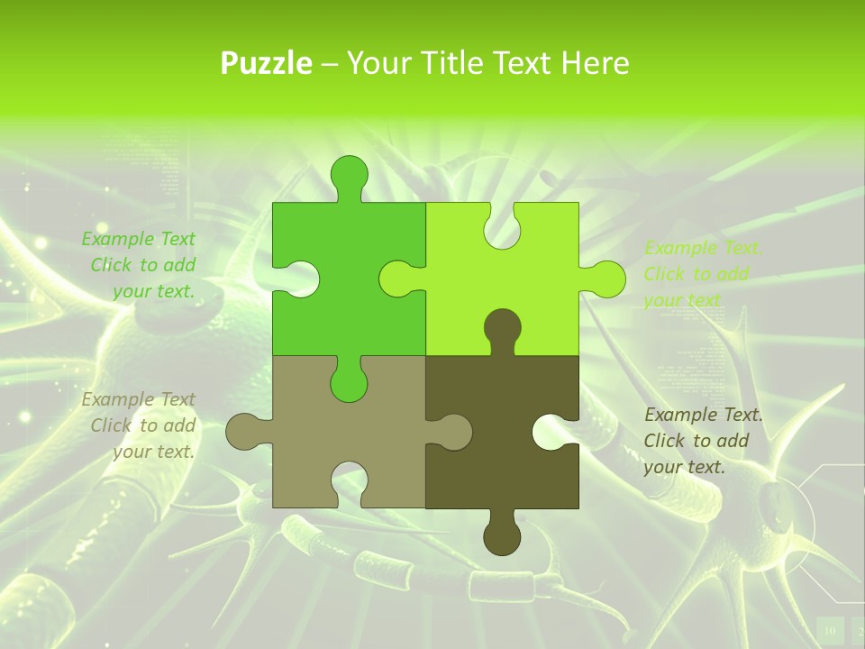 Nucleus Graphic Texture PowerPoint Template