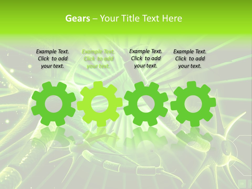 Nucleus Graphic Texture PowerPoint Template