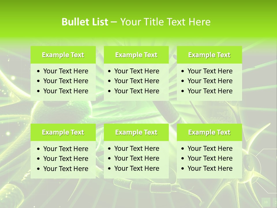 Nucleus Graphic Texture PowerPoint Template