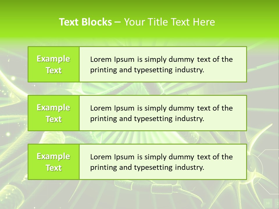 Nucleus Graphic Texture PowerPoint Template