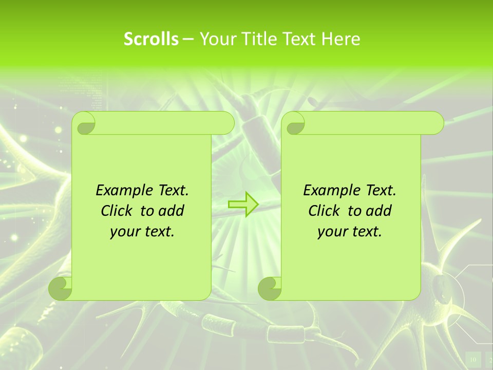 Nucleus Graphic Texture PowerPoint Template