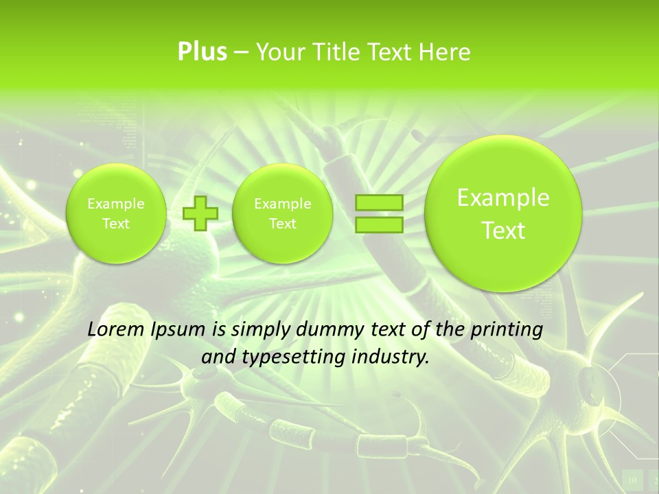 Nucleus Graphic Texture PowerPoint Template