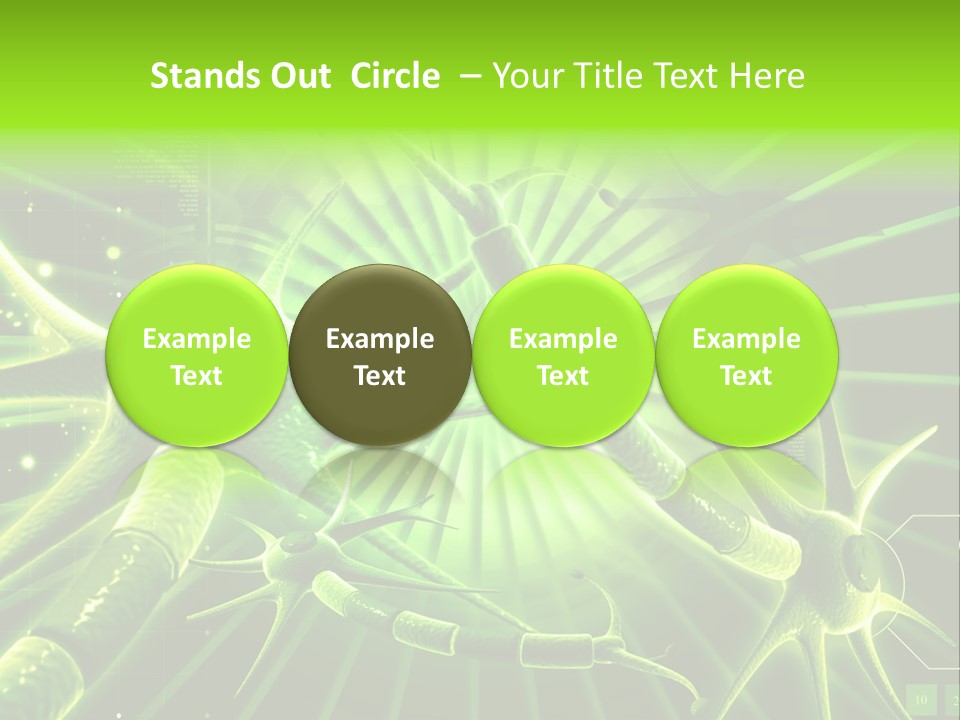 Nucleus Graphic Texture PowerPoint Template