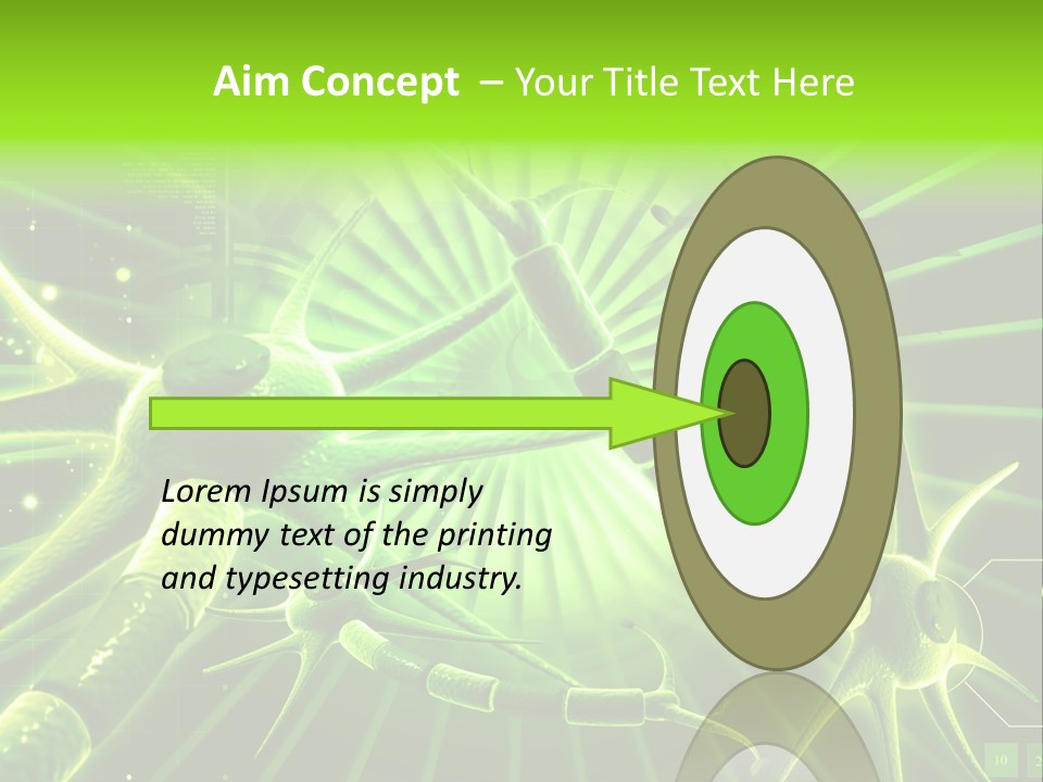 Nucleus Graphic Texture PowerPoint Template