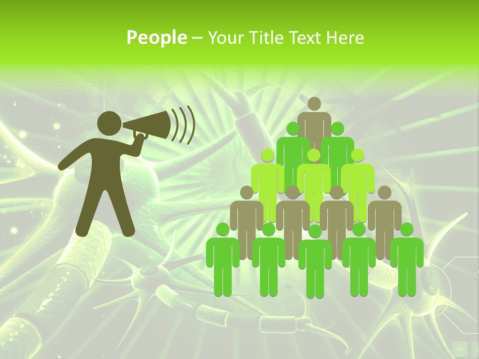 Nucleus Graphic Texture PowerPoint Template