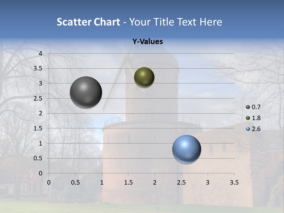 Blue Wall Historic PowerPoint Template