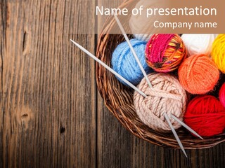 Various Cotton Fibre PowerPoint Template