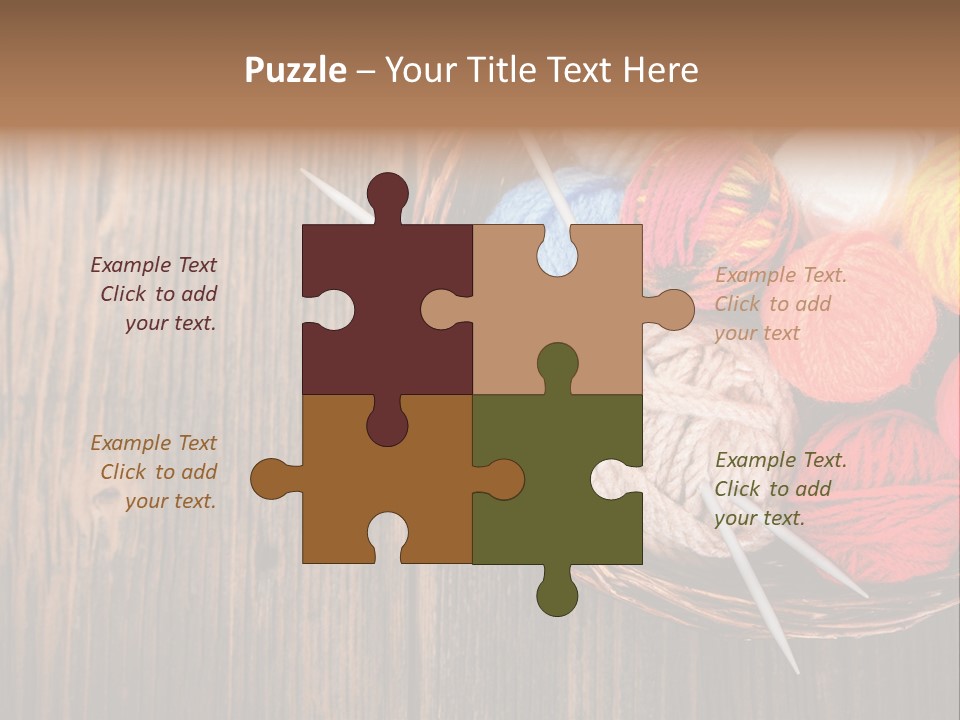 Various Cotton Fibre PowerPoint Template