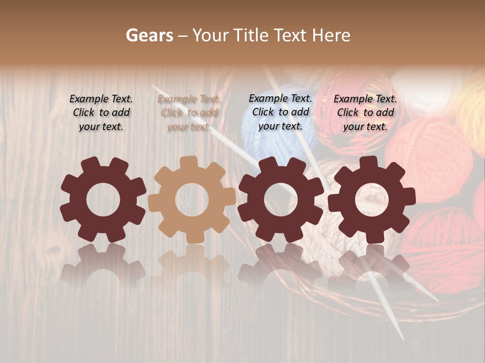 Various Cotton Fibre PowerPoint Template