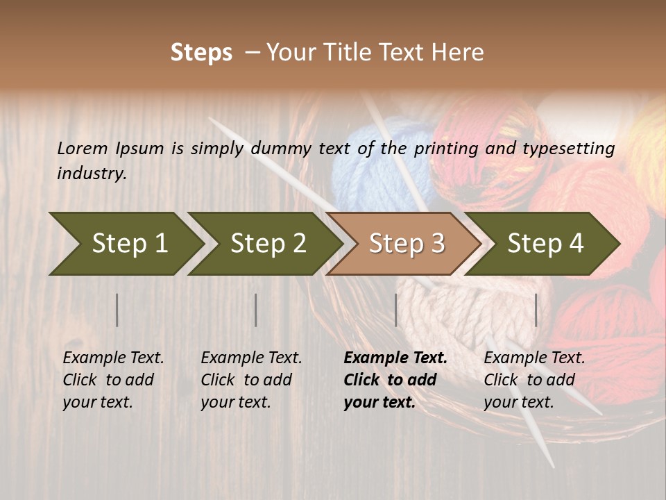 Various Cotton Fibre PowerPoint Template
