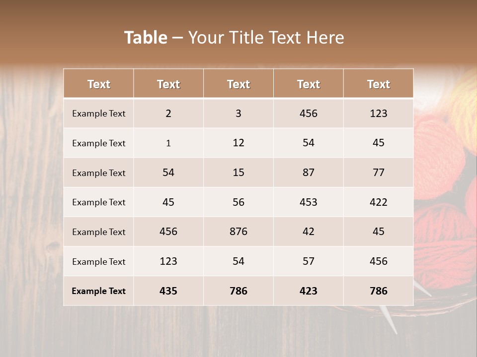 Various Cotton Fibre PowerPoint Template