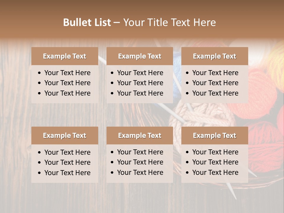 Various Cotton Fibre PowerPoint Template