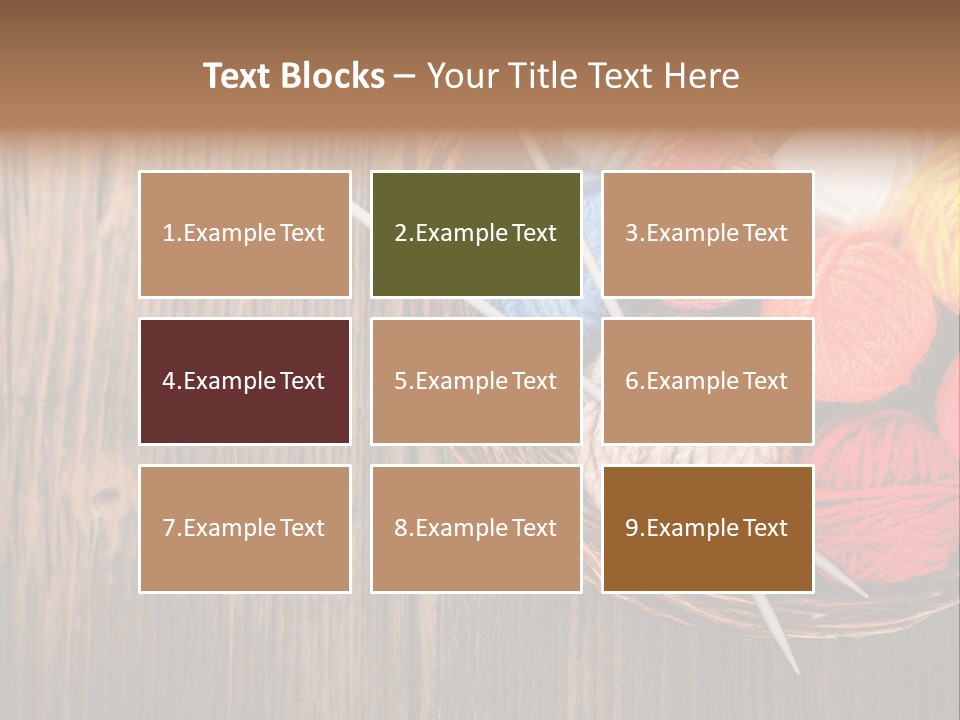 Various Cotton Fibre PowerPoint Template