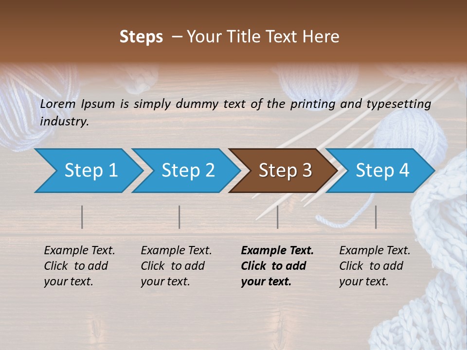 Pattern Hand Made Soft PowerPoint Template