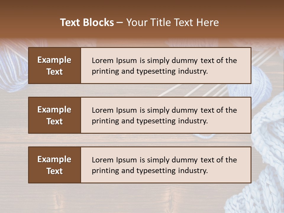 Pattern Hand Made Soft PowerPoint Template
