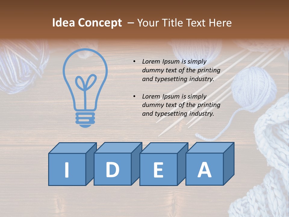 Pattern Hand Made Soft PowerPoint Template