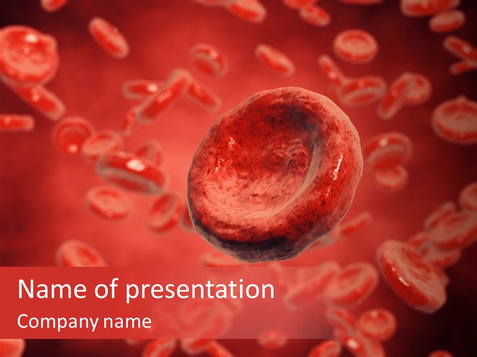 Microbiology Erythrocyte Medicine PowerPoint Template