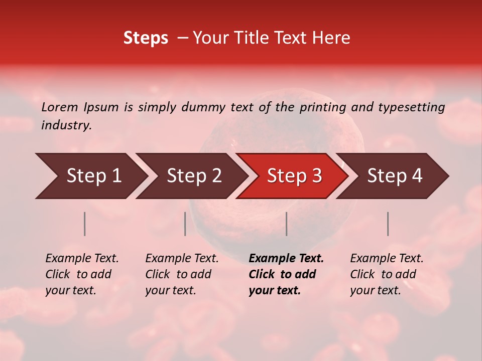Microbiology Erythrocyte Medicine PowerPoint Template