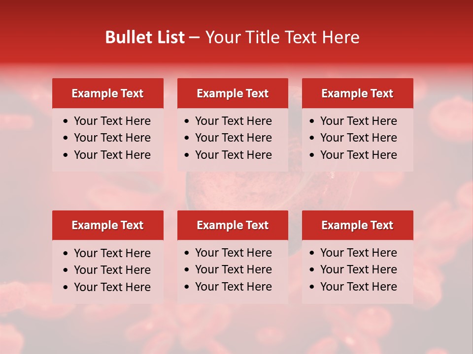 Microbiology Erythrocyte Medicine PowerPoint Template