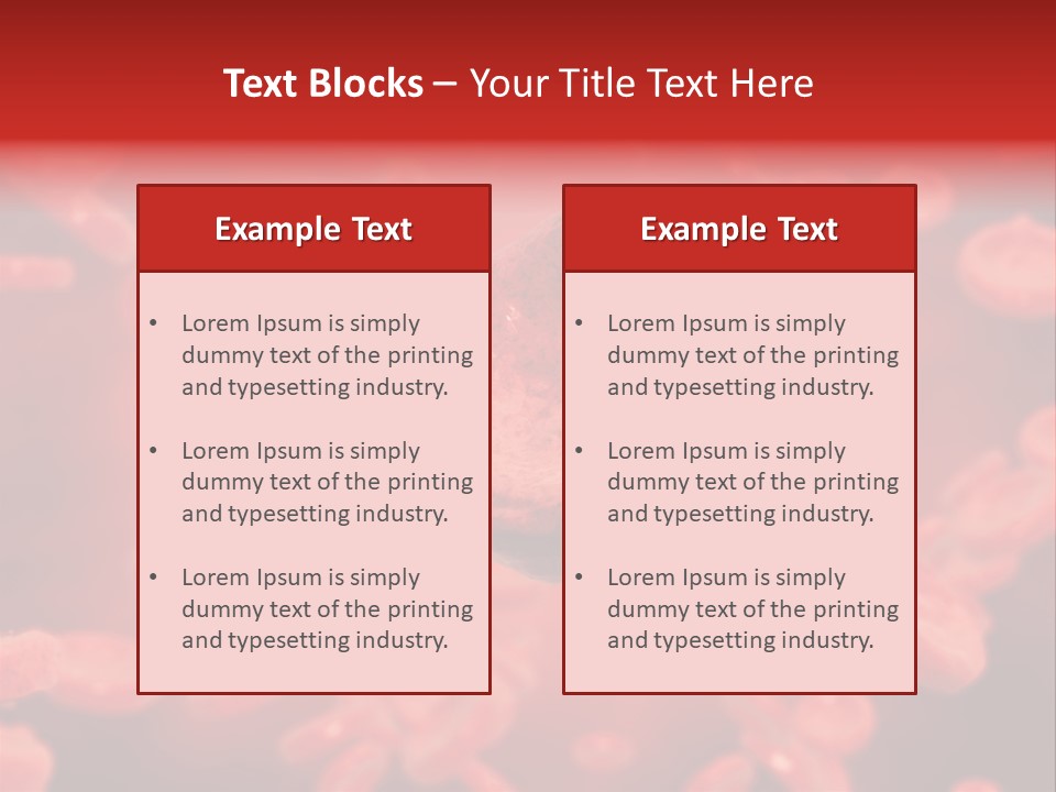 Microbiology Erythrocyte Medicine PowerPoint Template