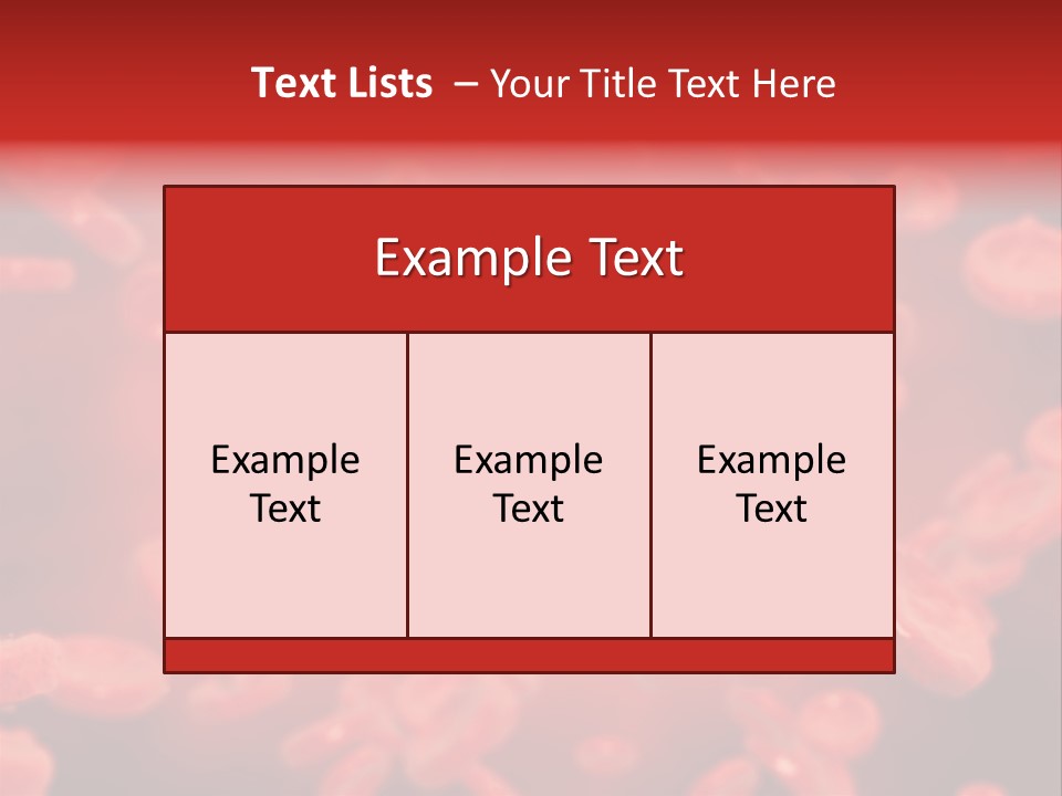 Microbiology Erythrocyte Medicine PowerPoint Template