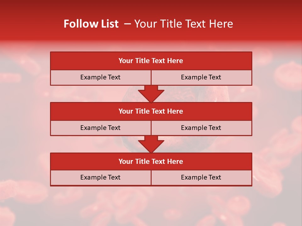 Microbiology Erythrocyte Medicine PowerPoint Template