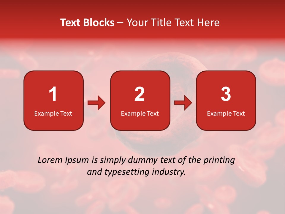 Microbiology Erythrocyte Medicine PowerPoint Template