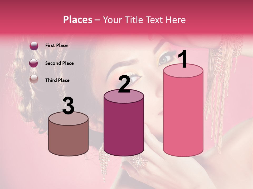 Jewellery Colorful Accessory PowerPoint Template