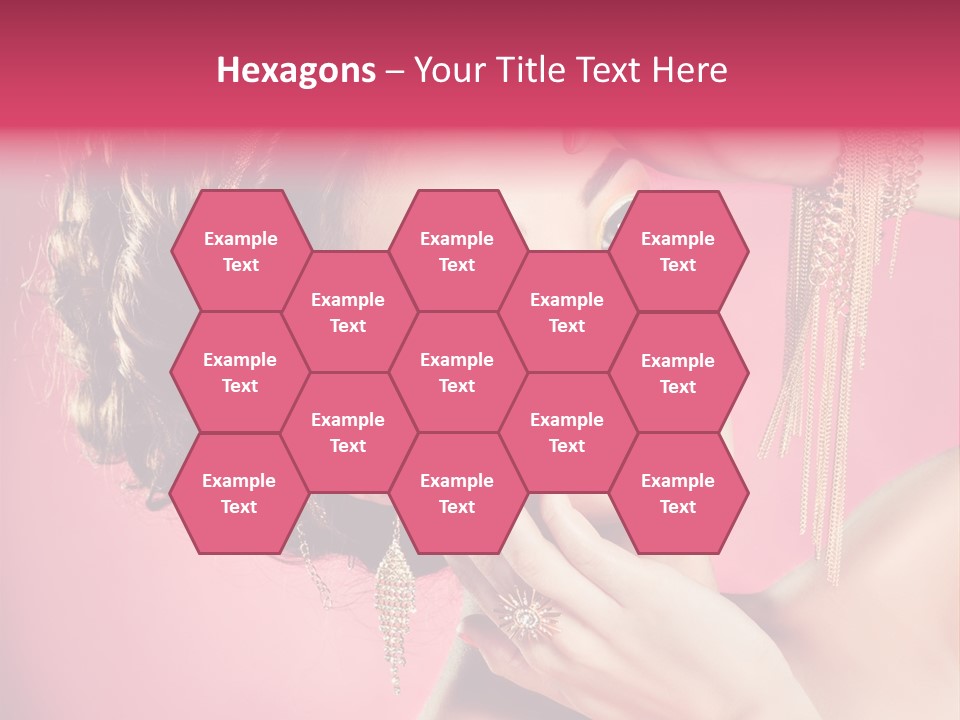 Jewellery Colorful Accessory PowerPoint Template