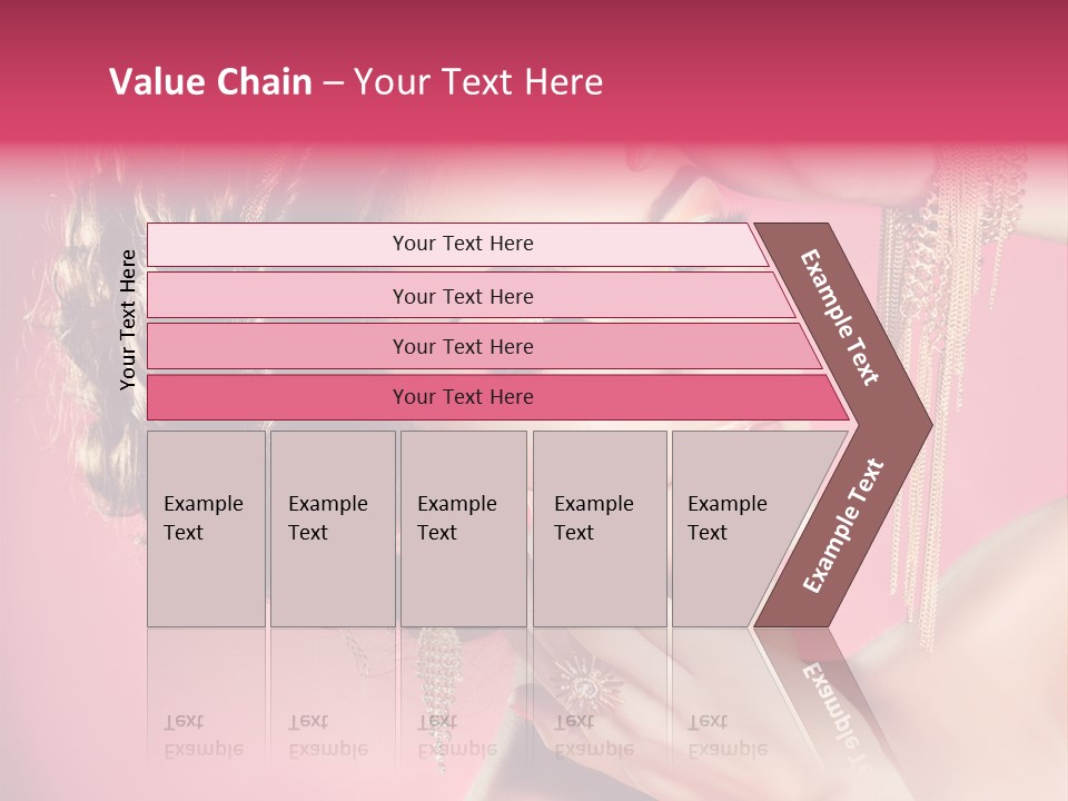 Jewellery Colorful Accessory PowerPoint Template