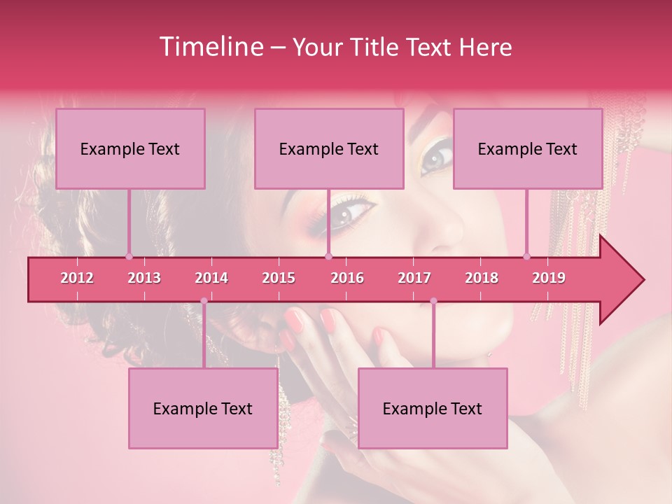 Jewellery Colorful Accessory PowerPoint Template