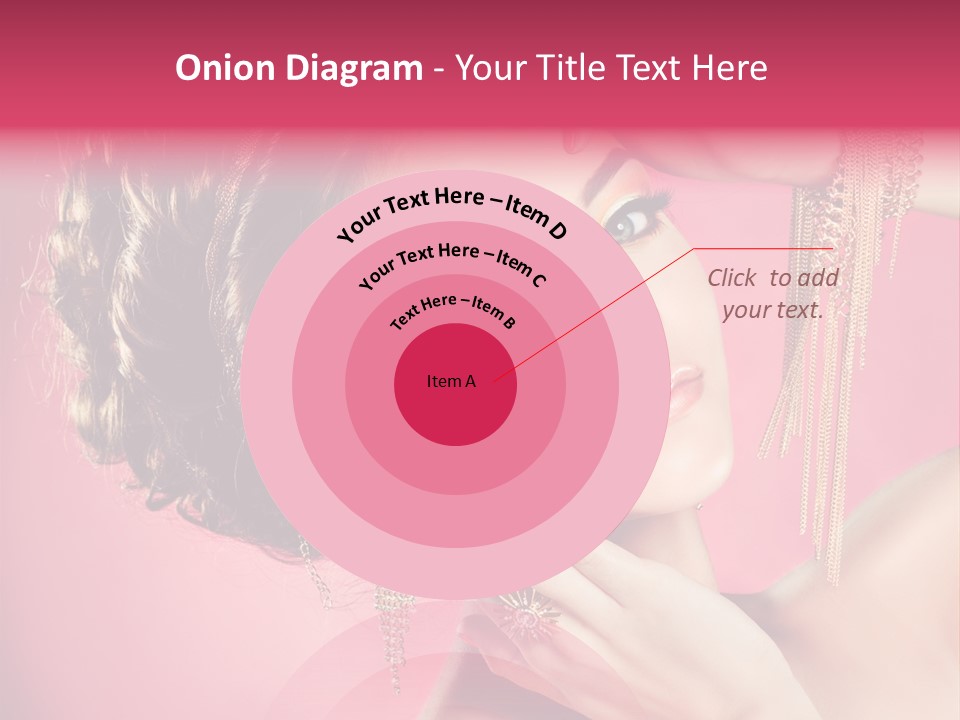 Jewellery Colorful Accessory PowerPoint Template