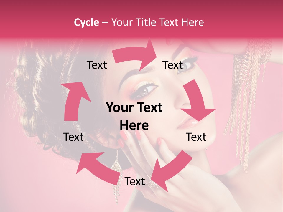 Jewellery Colorful Accessory PowerPoint Template