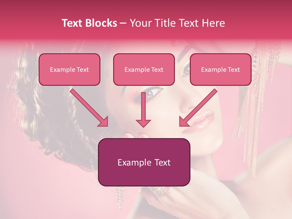 Jewellery Colorful Accessory PowerPoint Template