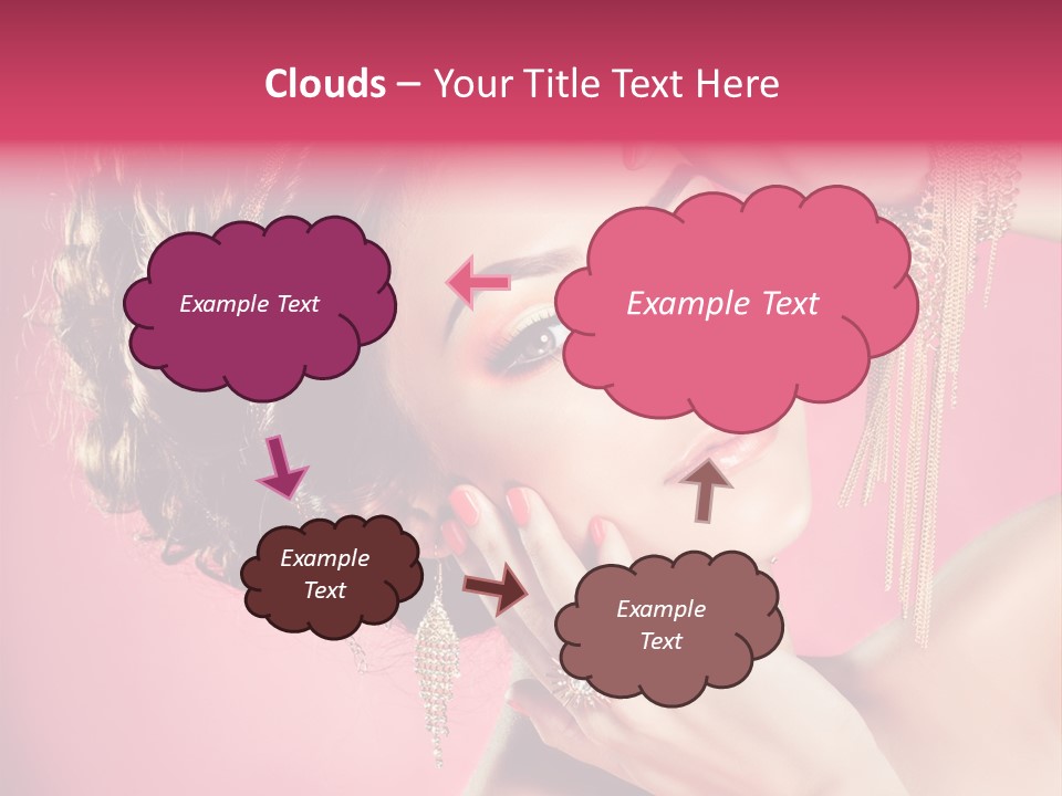 Jewellery Colorful Accessory PowerPoint Template