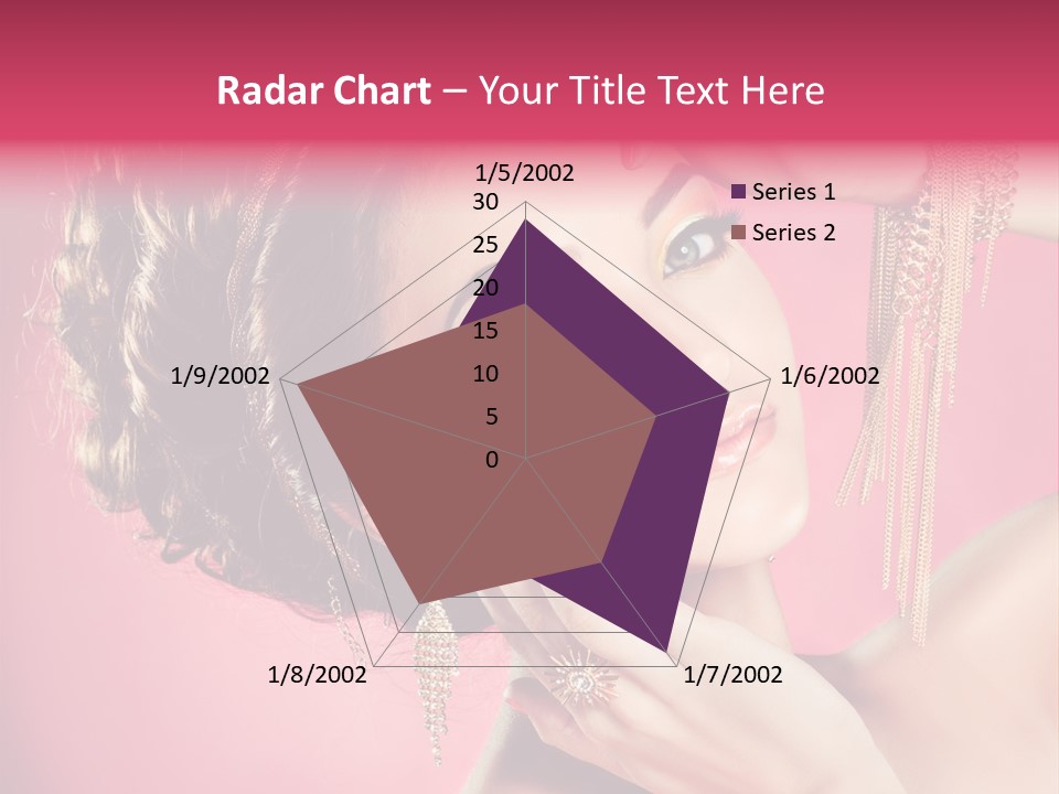 Jewellery Colorful Accessory PowerPoint Template