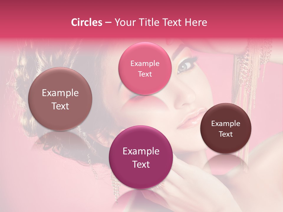 Jewellery Colorful Accessory PowerPoint Template