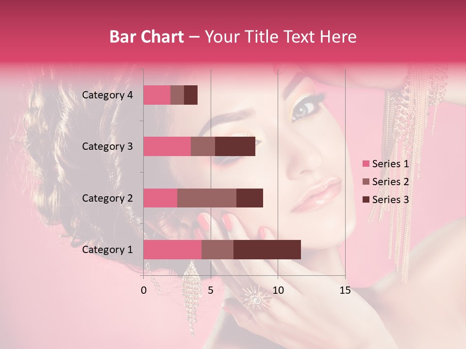 Jewellery Colorful Accessory PowerPoint Template